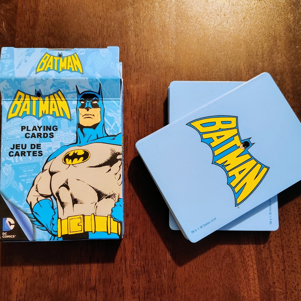 Batman Blue Playing Cards